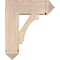 Ekena Millwork Imperial Arts and Crafts Smooth Bracket w/ Offset Brace, Douglas Fir, 7 1/2"W x 20"D x 24"H BKT0806X20X24IMP03SDF - alternate 4